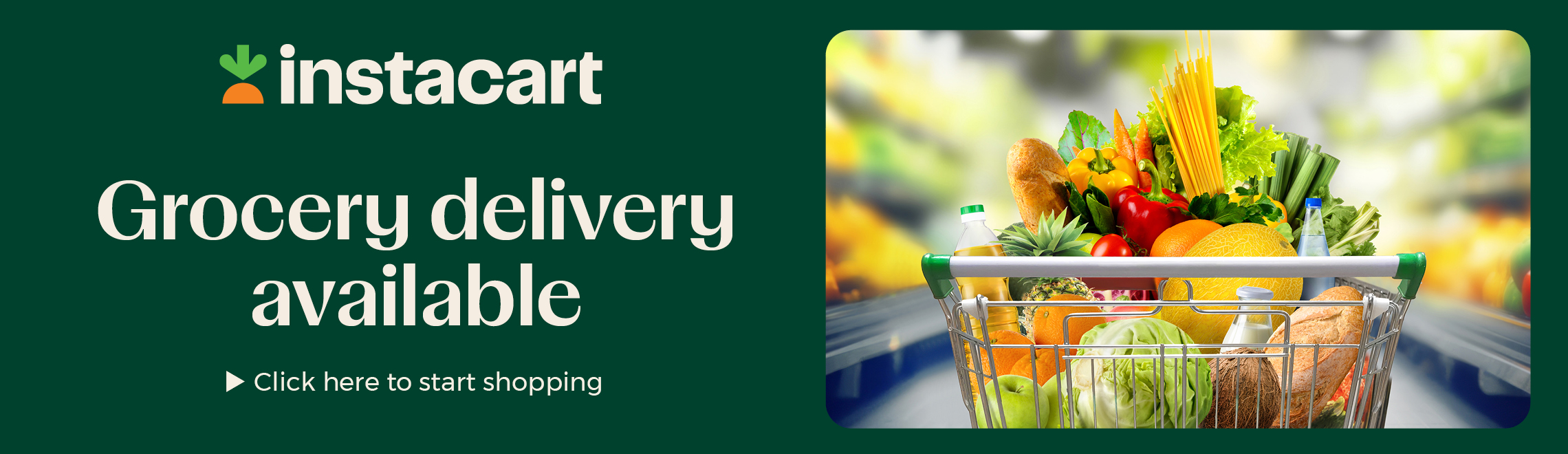 Instacart Website Glider